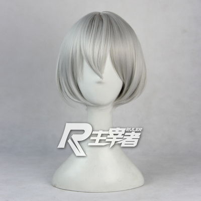 taobao agent The master is the demon original anime young bee, the female leader of Liuli 2B younger sister silver white cos wig fake hair