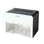 Deli 9931 giấy shredder huỷ điện có thể được chia đĩa từ tính Desktop Máy hủy tài liệu - Máy hủy tài liệu