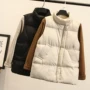 Mùa thu đông 2018 phiên bản Hàn Quốc của sinh viên thủy triều phong cách Harajuku áo khoác cotton dày, áo vest ngắn cotton rộng rãi áo khoác nữ hàng hiệu