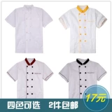 Шеф -повара Краткое обслуживание -сдвоенный двойной свежий ресторан ресторан ресторан ресторан кухня кухня мужская и женская рабочая форма