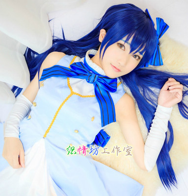 taobao agent Japanese blue props, cosplay