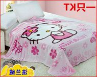 Nhung chăn giải trí chăn đơn mặt bích điều hòa không khí mùa hè mát chăn điều hòa không khí chăn chăn san hô giải trí chăn mền chăn