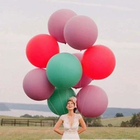 Большое украшение подходит для фотосессий, вечернее платье, макет, латексный воздушный шар, 36 дюймов, увеличенная толщина
