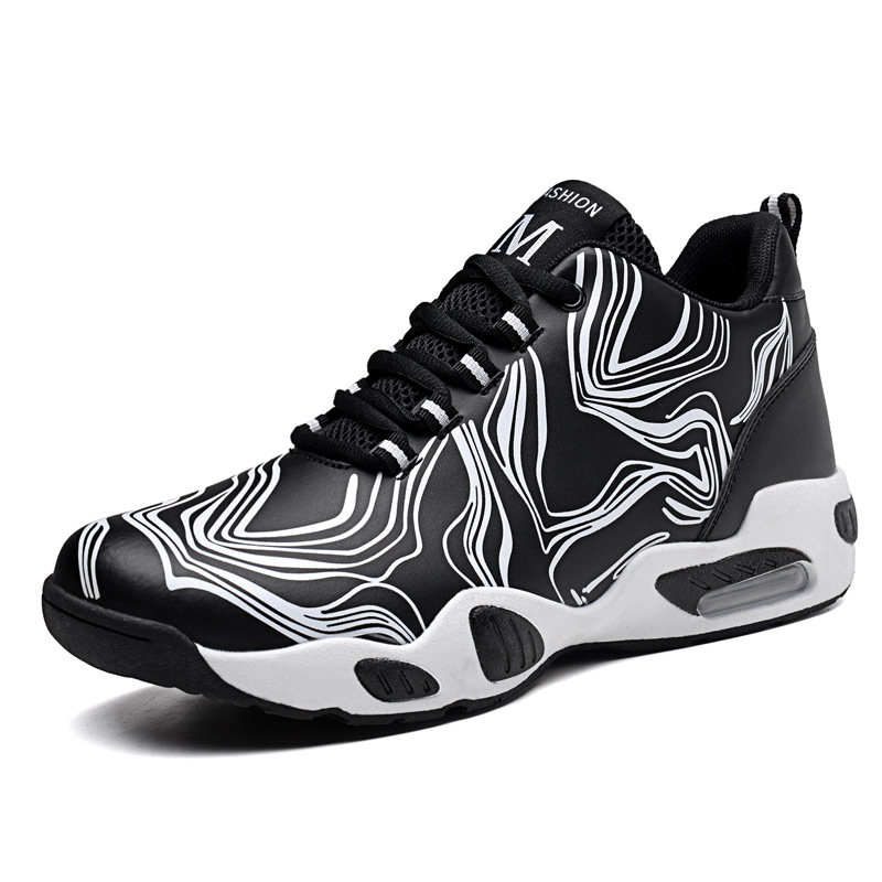 潮流男鞋子45加大码胖子运动篮球鞋适合脚宽大肥胖厚高脚背脚面穿