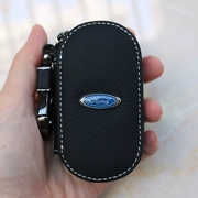 Ford Túi Chìa Khóa Rương Fox Mondeo Wing Tiger Sharp dây kéo xe da key set cho nam giới và phụ nữ
