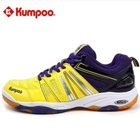 2015 mới Giày cầu lông hun khói Kumpoo chính hãng Giày thể thao nam và nữ KH-46 hun khói - Giày cầu lông giày tập gym nữ
