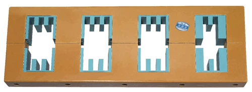 Оптовая шкафа использует рамку Paveo рама медной строки, изолирующая шина Box PMJ11-4-10x100 Buspne