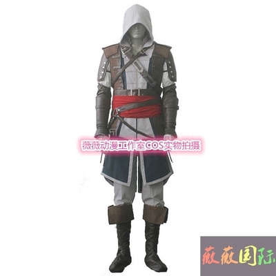 taobao agent Assassin's Creed Creed 4 Black Banner Edward Gray Cosplay Cosplay (Special offer) spot customization