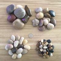 Rainstone Rock Natural Deep Polishing Gebble Fish Tank Ported Каменный садовый украшение, полные пяти фунтов бесплатной доставки