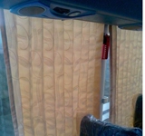 Ткань, складная штора, автобус