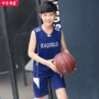 Học sinh trong cậu bé lớn mùa hè cậu bé quần áo bóng rổ nhanh chóng làm khô quần áo chất béo cậu bé phù hợp với trẻ em vest quần short thể thao 	quả bóng rổ cao su	