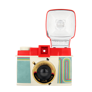 LOMO máy ảnh Diana F + Diana 10th Anniversary Phiên Bản Giới Hạn 120 Retro Máy Ảnh Phim Biến Polaroid