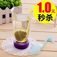 Корейская версия чайного партнера Creative Tea Spoon Удобство типа чайные листья фильтрация пузырька чайная ложка чайная ложка