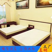 Кровать отеля индивидуальная мебель для отеля стандартная комната полная -сцена одно -плей -ер 1,2 метра кровать для кровати кровать отель отель кровать