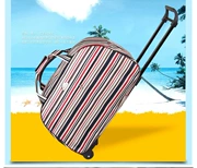 Túi xe đẩy mới nữ túi du lịch xách tay túi du lịch nam nội trú công suất lớn túi hành lý chống thấm nước
