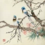 Nổi tiếng cổ thêu nghệ thuật thêu thêu diy kit người mới bắt đầu handmade sơn trang trí thrush bird 40 * 40 CM tranh thêu