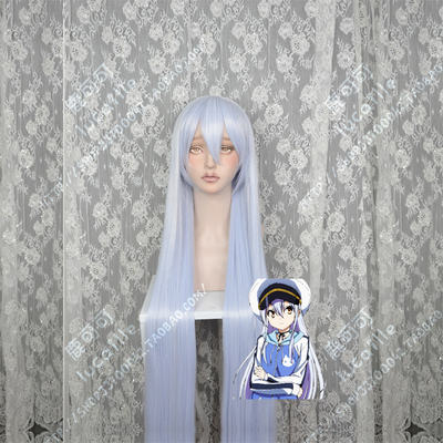 taobao agent Island Yuyuan Yiyuan Yunyun Yunshui Blue Purple 100cm long straight hair princess Little Fairy Anime COS wig