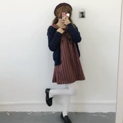 Mùa xuân phụ nữ mềm mại Nhật Bản gió đại học cô gái ngọt ngào dễ thương cổ áo hải quân dày dưới váy sinh viên