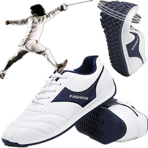 Đấu kiếm giày đào tạo hàng rào sneakers chuyên nghiệp hàng rào thực hành cạnh tranh giày đệm mặc non-slip đào tạo thoáng khí thanh kiếm giày