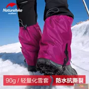 NH ngắn siêu nhẹ silicone tuyết bìa ngoài trời đi bộ đường dài chân không thấm nước bìa cho nam giới và phụ nữ trượt tuyết tuyết giày bìa