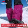 NH ngắn siêu nhẹ silicone tuyết bìa ngoài trời đi bộ đường dài chân không thấm nước bìa cho nam giới và phụ nữ trượt tuyết tuyết giày bìa ủng leo núi nike