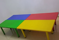 Детский сад посвященного таблицы шестой -людей -ректагольные столовые пластиковые столы и стулья детское столик пластиковый стол детские детские исследования и полый стол