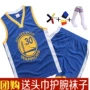 Mẫu giáo bé trai tiểu học quần áo bóng rổ phù hợp với đội bóng rổ trẻ em đồng phục lớn trẻ em mùa hè áo 30th Curry quần áo bóng rổ dài	