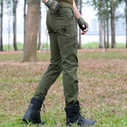 Quân đội quạt quần áo ngoài trời nam lực lượng đặc biệt quần chiến thuật quân đội cắm trại ngoài trời quân đội đào tạo bông ngụy trang quần yếm
