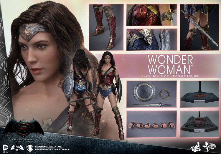 Hot Toys MMS359 Batman vs Superman Dawn of Justice Wonder Woman 1