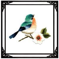 Su thêu craft Su thêu của nhãn hiệu DIY kit người mới bắt đầu thêu diy hoa mẫu đơn hoa chim 鸳鸯 stitch quét tranh thêu 3d