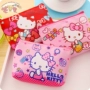Dễ thương cartoon kitty coin purse trẻ em sáng tạo của cô gái dây kéo ví nhỏ xách tay vải túi đồng xu ví lv nam