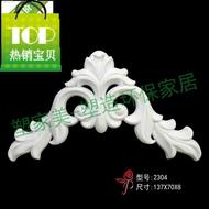 Đồ nội thất châu Âu nhựa phụ kiện nội thất nhựa hoa cửa trượt phụ kiện cửa trượt góc hoa nhựa, khắc cửa trượt