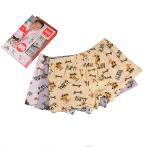 Minnu 8-10 10-12 tuổi trẻ em của đồ lót quần kháng khuẩn boxer đồ lót trẻ em của đồ lót trai