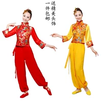 Этнический классический костюм, китайский стиль, для среднего возраста