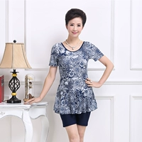 Mẹ XL khoe ngực nhỏ gợi cảm che bụng đã mỏng eo cao xuân nóng bỏng chia áo tắm nữ 2 mảnh set đồ bơi - Bộ đồ bơi One Piece đồ bơi nữ liền thân