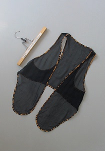 Lai [N62-351] truy cập thương hiệu lụa đích thực mới vest vai của phụ nữ vest nhỏ vest 0.01 KG áo phao nữ dáng dài