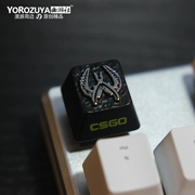 Dư Diêu CSGO Counter-Strike trò chơi vật lý ngoại vi Đen Melon Kẽm-nhôm kim loại bàn phím cơ khí keycap