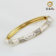 JTF Authentic Cloisonne Bracelet Women Fine Lucky Good Fortune Round Spring Quà tặng Xiao Xiangyun