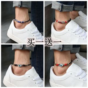 Năm sinh vòng chân nam Hàn Quốc phiên bản của cá tính sợi dây màu đỏ linh hồn ma quỷ dành cho người lớn nam chàng trai thời trang đơn giản Nhật Bản và Hàn Quốc chân dây