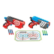 Mattel FireWire Camp BoomCo Chiến binh từ xa Battle Toy Gun Soft Gun Double Gun Children Toy Boy