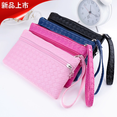 Длинная универсальная большая сумка, бумажник с молнией