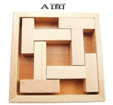 Интеллектуальная деревянная вариационная головоломка для тренировок