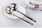 Толстая нержавеющая сталь Горячая горшалка ложка Spoon Spoon Gearl утечка