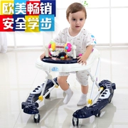 Baby Walker 6 7-18 tháng Trẻ em gái Cô gái đa năng Chống rollover đẩy