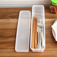Японская ложка, палочки для еды, прямоугольная коробка для хранения, охлаждаемая кухня