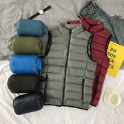 2018 mùa đông mới vest nam vest nam cộng với phân bón XL Phiên bản Hàn Quốc của cổ áo cotton vest thủy triều