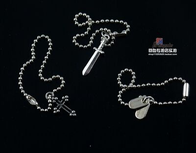 taobao agent 1/6 soldiers 6 points BJD 3A OB can use the cross dog nameplate nameplate metal necklace spot