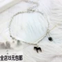 "Pony Anklet" Vòng chân Thời trang Nhật Bản và Hàn Quốc Đồ trang sức gốm Red Rope Nữ Bell Vòng chân Quà tặng sinh nhật những mẫu lắc chân đẹp nhất