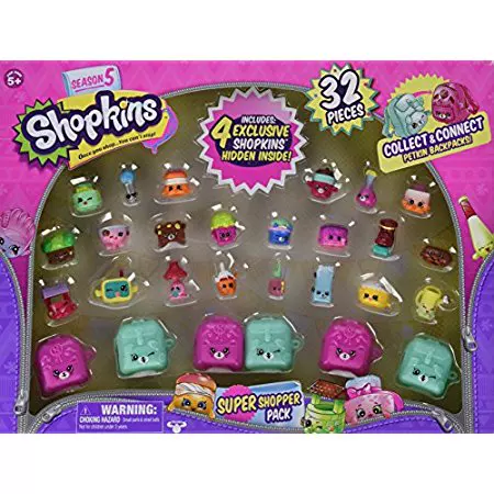 Пакет Shopkins Сезон 5 Super Shopper, включает 4 Shopkins H