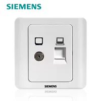 Siemens Switch Speat Sweet Panel Panel ximenzi Panel Panel Vision Yaobai Two TV Computer Sockets